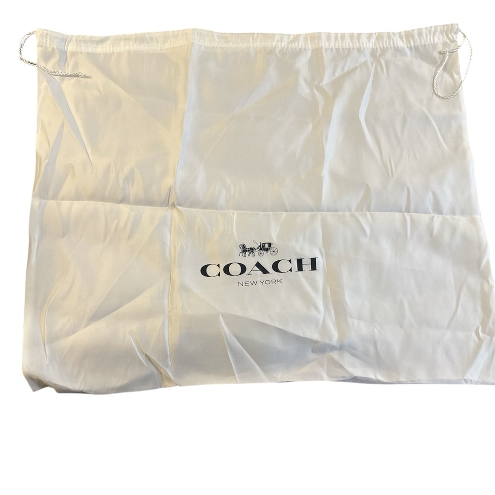 Coach Dust Bag For Handbag Storage 19.5 Inches X 23Inches  Drawstring Travel